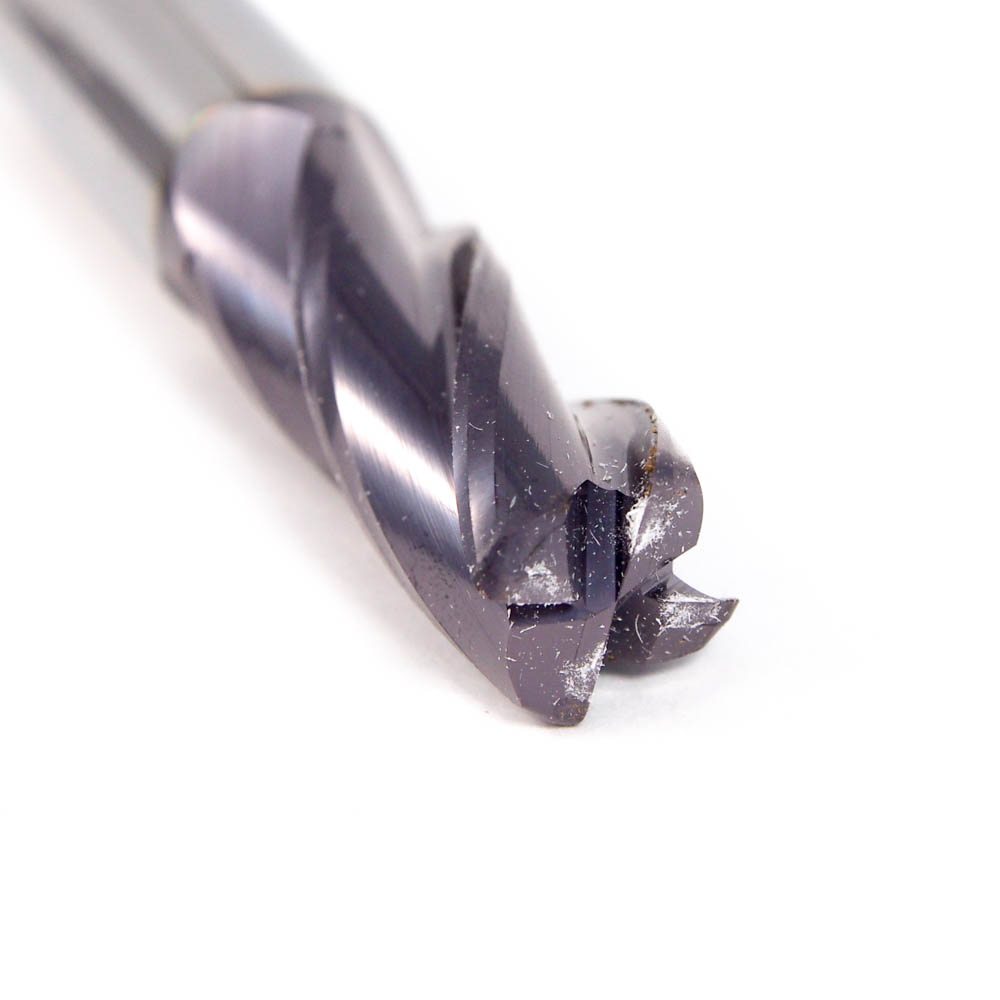 TUNGSTEN TOOLWORKS Carbide Corner Radius End Mill 1/2″ 4FL 0.055