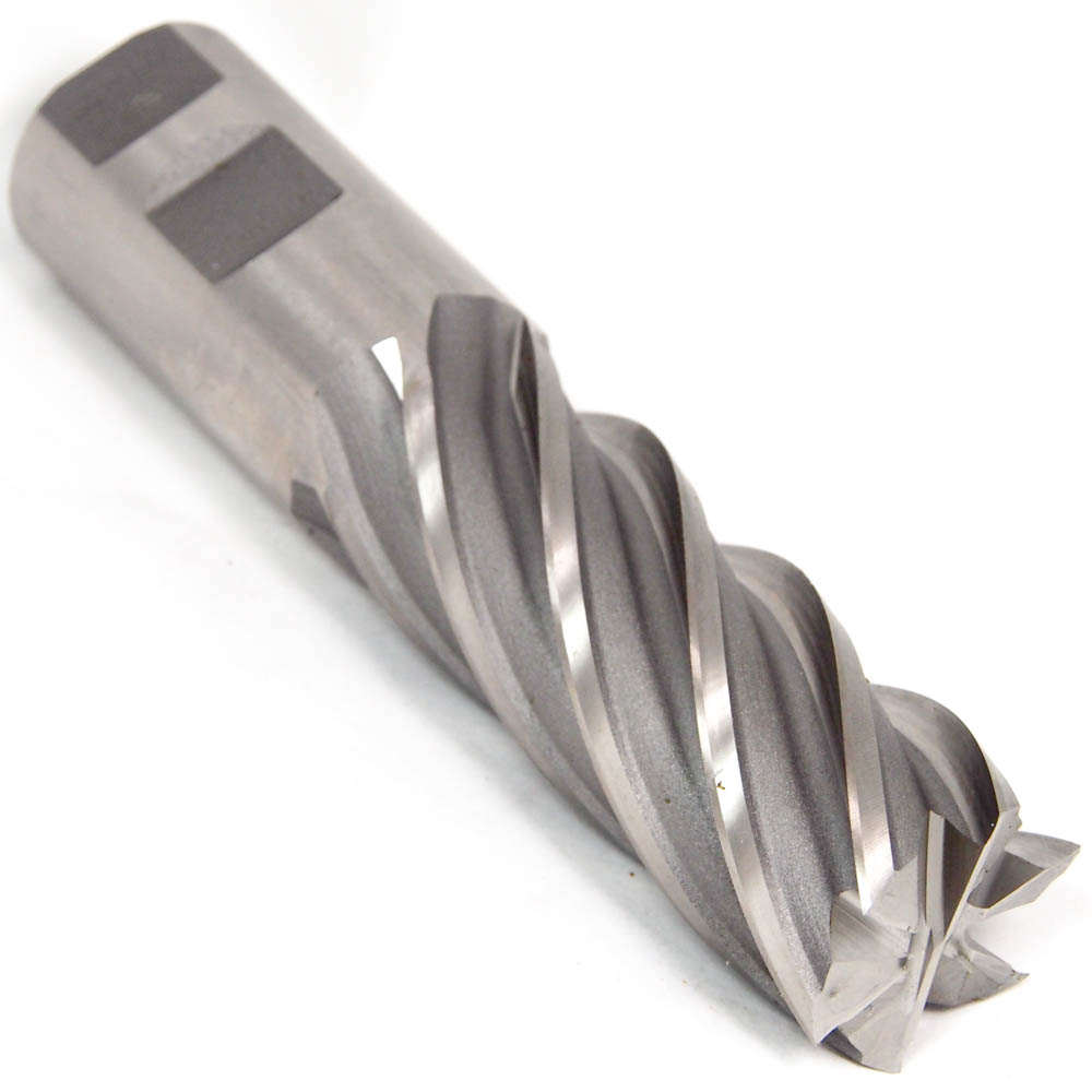 1//8 x 3//8/" Shank 4F Cobalt Steel Center Cutting Single End Mill