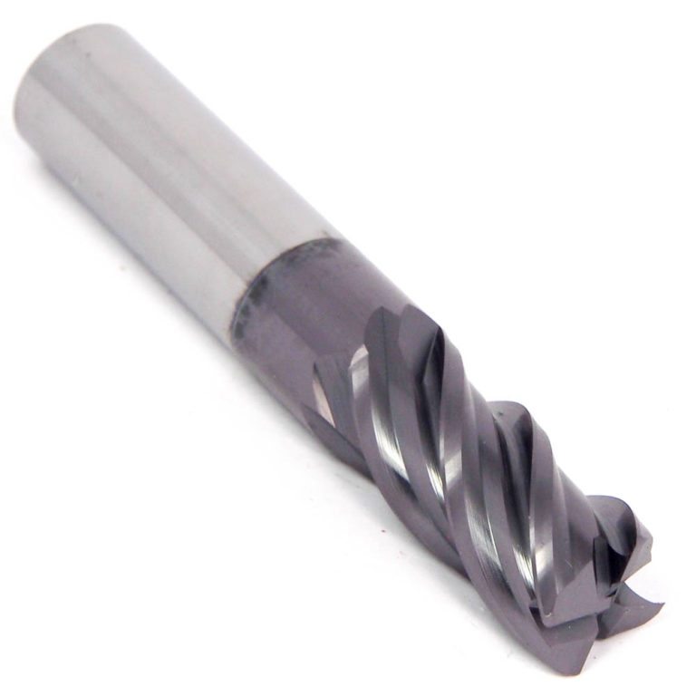 DESIGN-RITE XL Carbide Corner Radius End Mill 5/8″ 4FL 0.030″ Radius