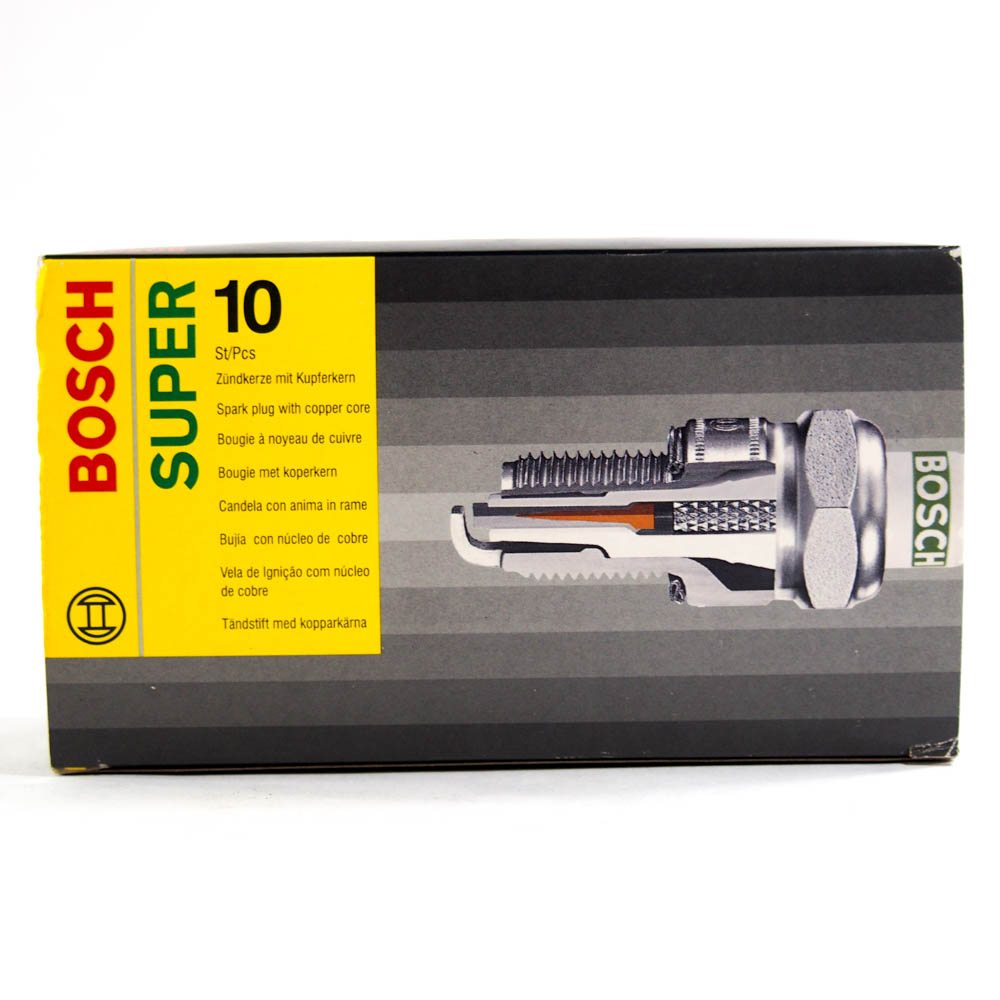 Bosch Super M8ac0 Spark Plugs 10 Pack 0241329525