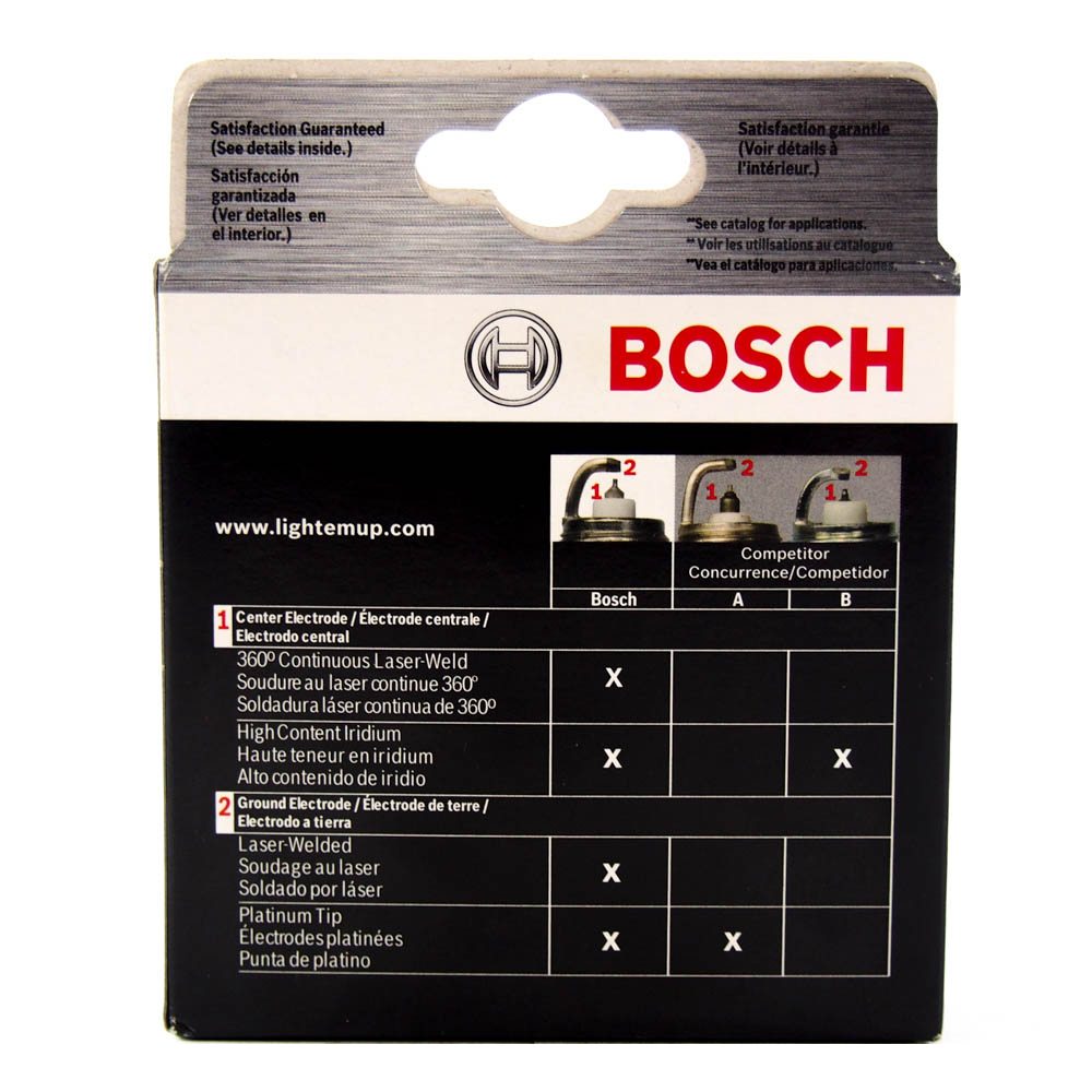 Bosch 9613 Iridium Spark Plug Ultra Fine Wire Solid Terminal