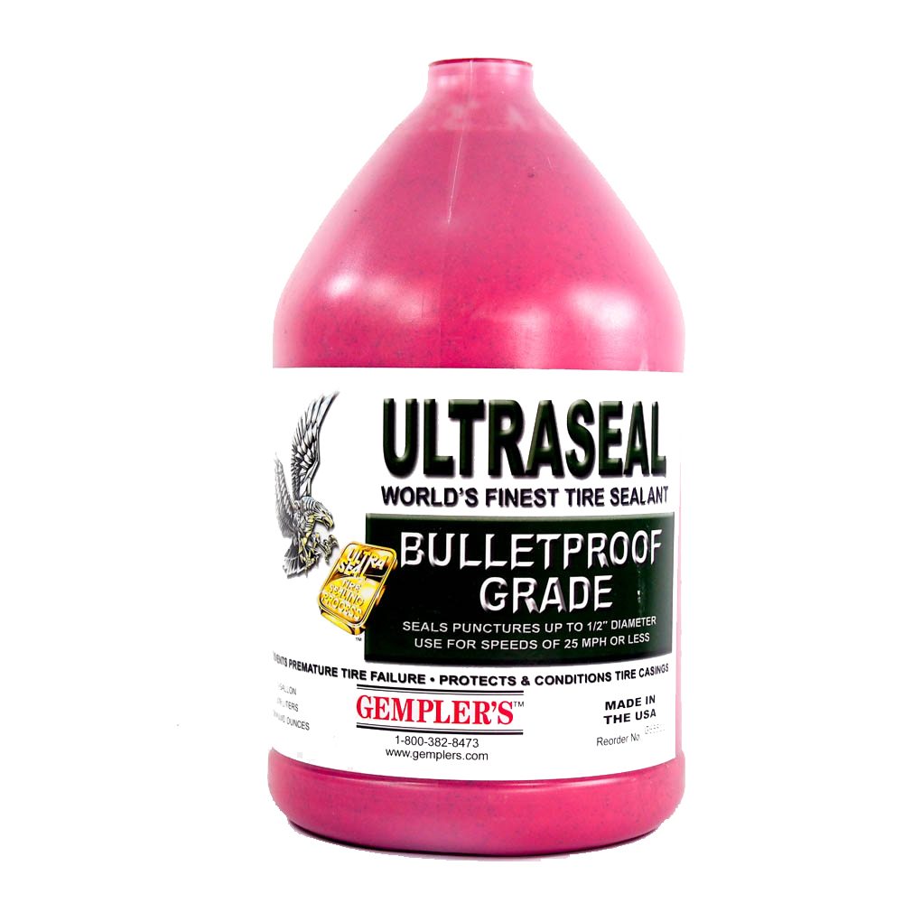 Ultraseal Tire Sealant Chart