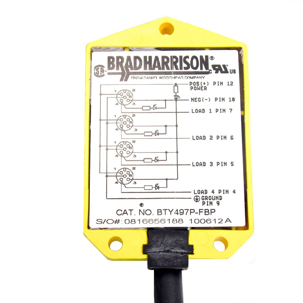 Brad Harrison Woodhead BTY497P-FBP Multi-Port Interconnect System 