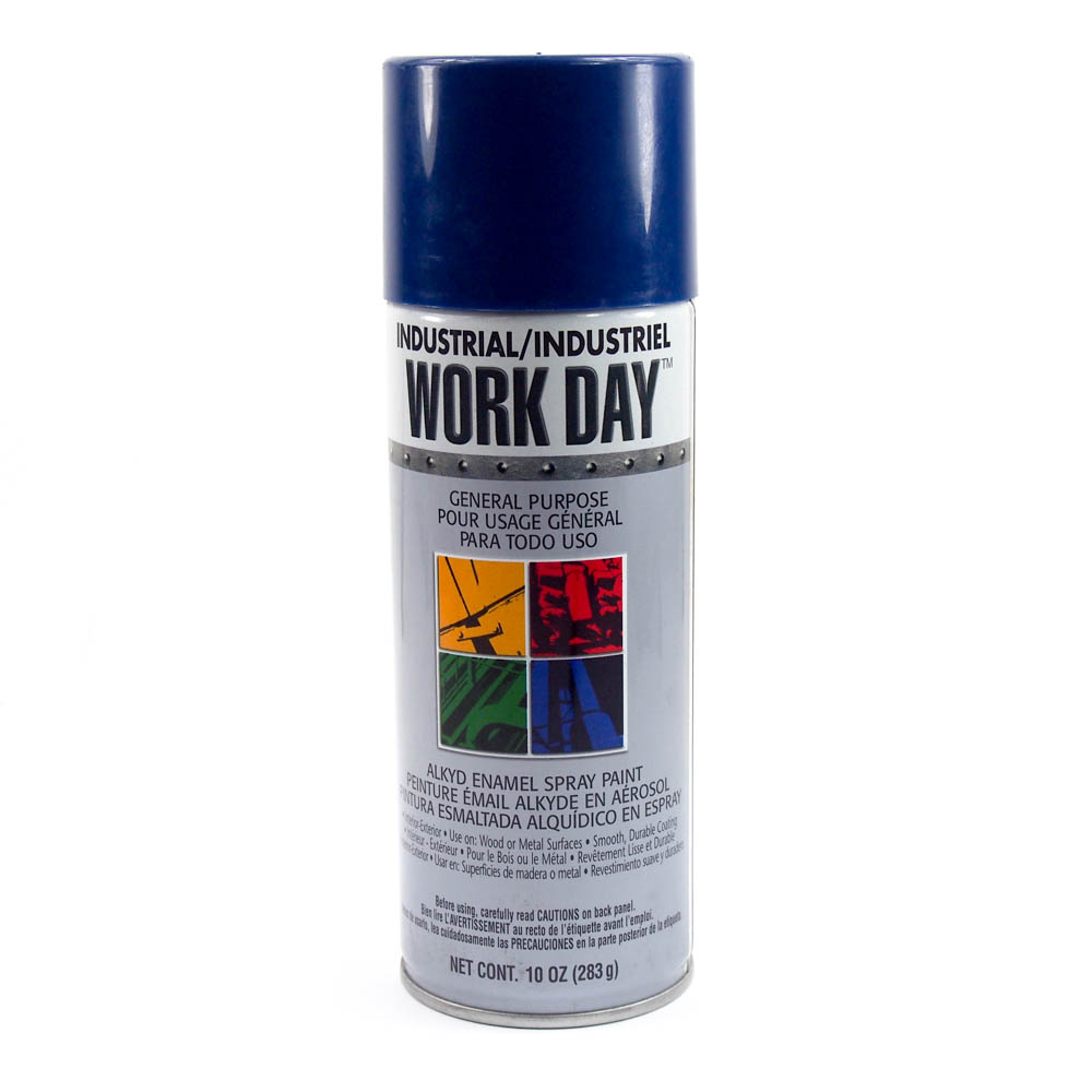 Krylon 4456 Work Day Alkyd Enamel Spray Paint True Blue
