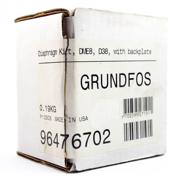 Grundfos 96476702 Dosing Pump Service Kit with Backplate