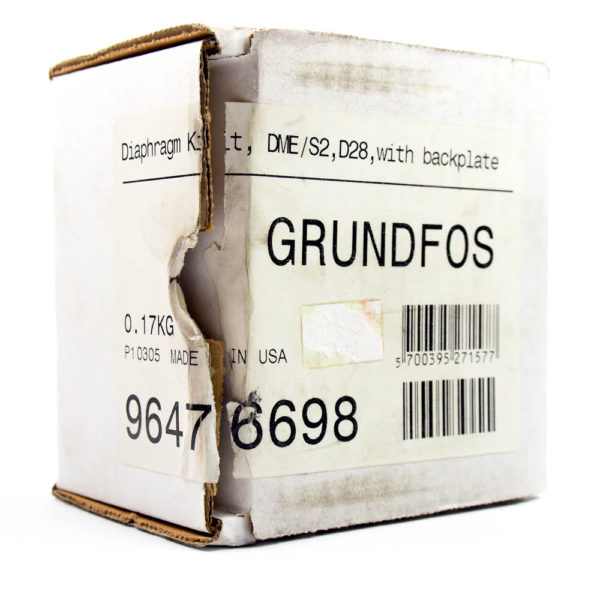 Grundfos 96476698 Diaphragm Kit with Backplate