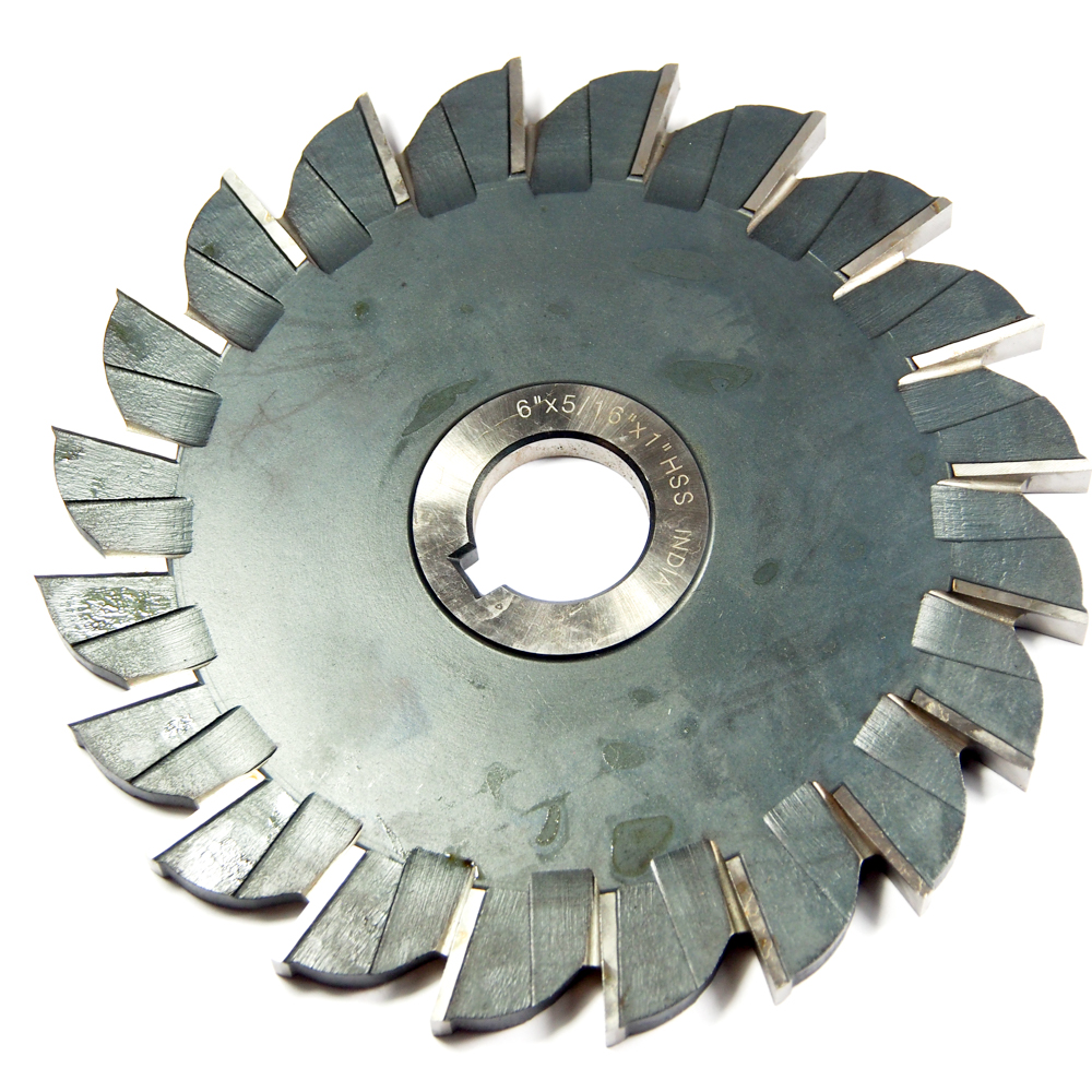 Straight Tooth 5 x 5//16 x 1/" HSS Side Milling Cutter