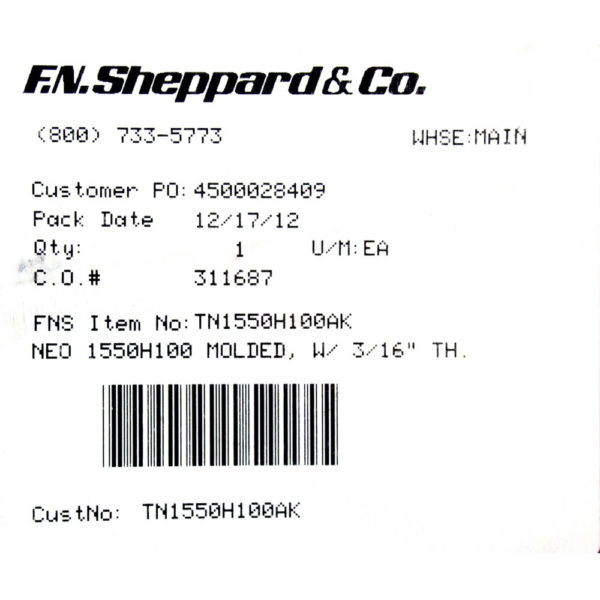 FN Sheppard TN1550H100AK Belt