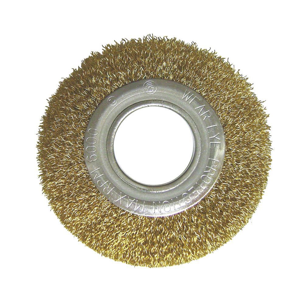 Westward 33l535 8 Crimped Brass Wire Wheel Brush Dan S Discount