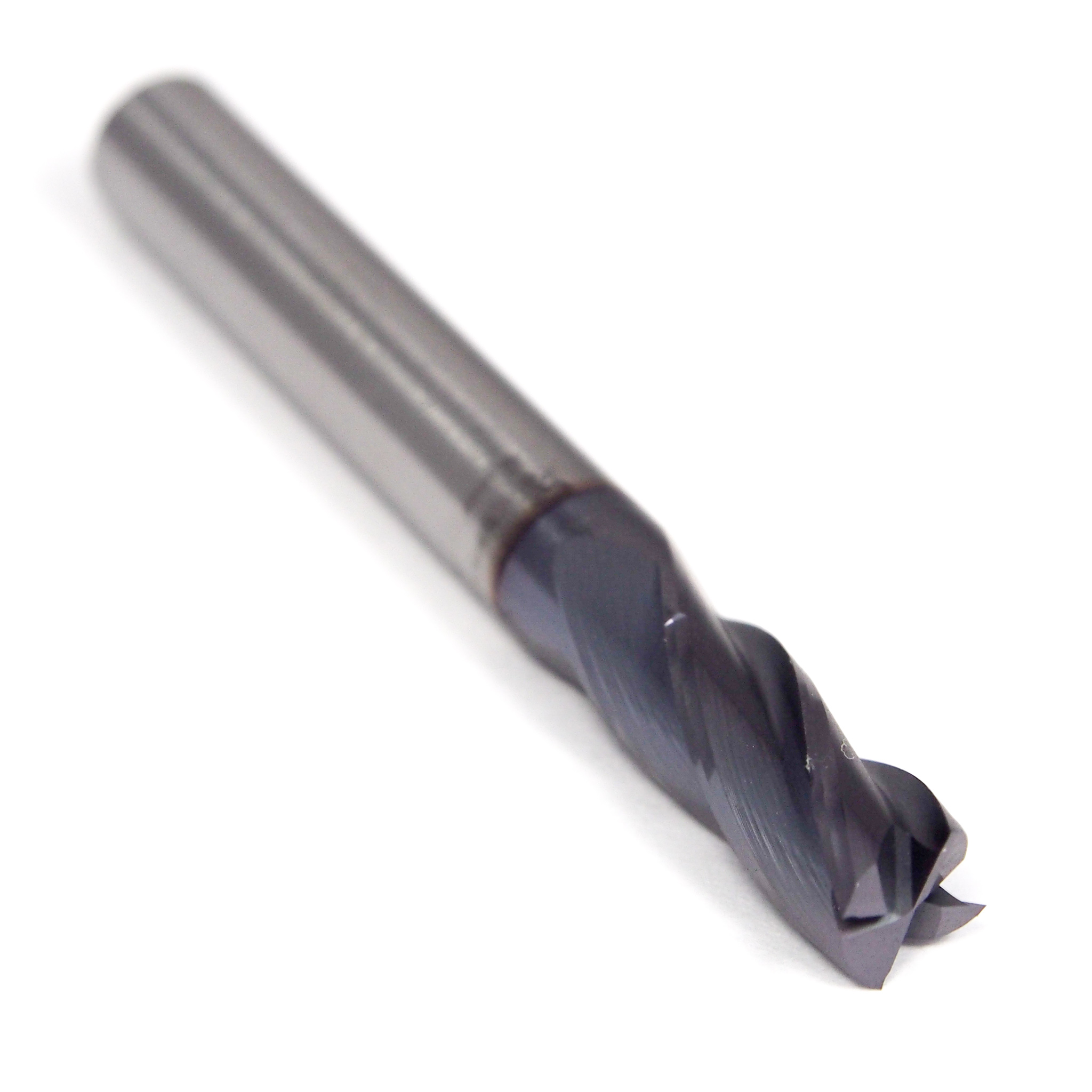 12 Pc Usa 1/2" Ticn Coated Solid Carbide 4FL End Mills