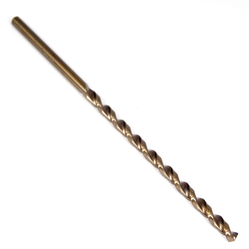 Chicago-Latrobe 44866 Cobalt Taper Length Drill #16 0.1770" 135° Gold (12 Pcs)