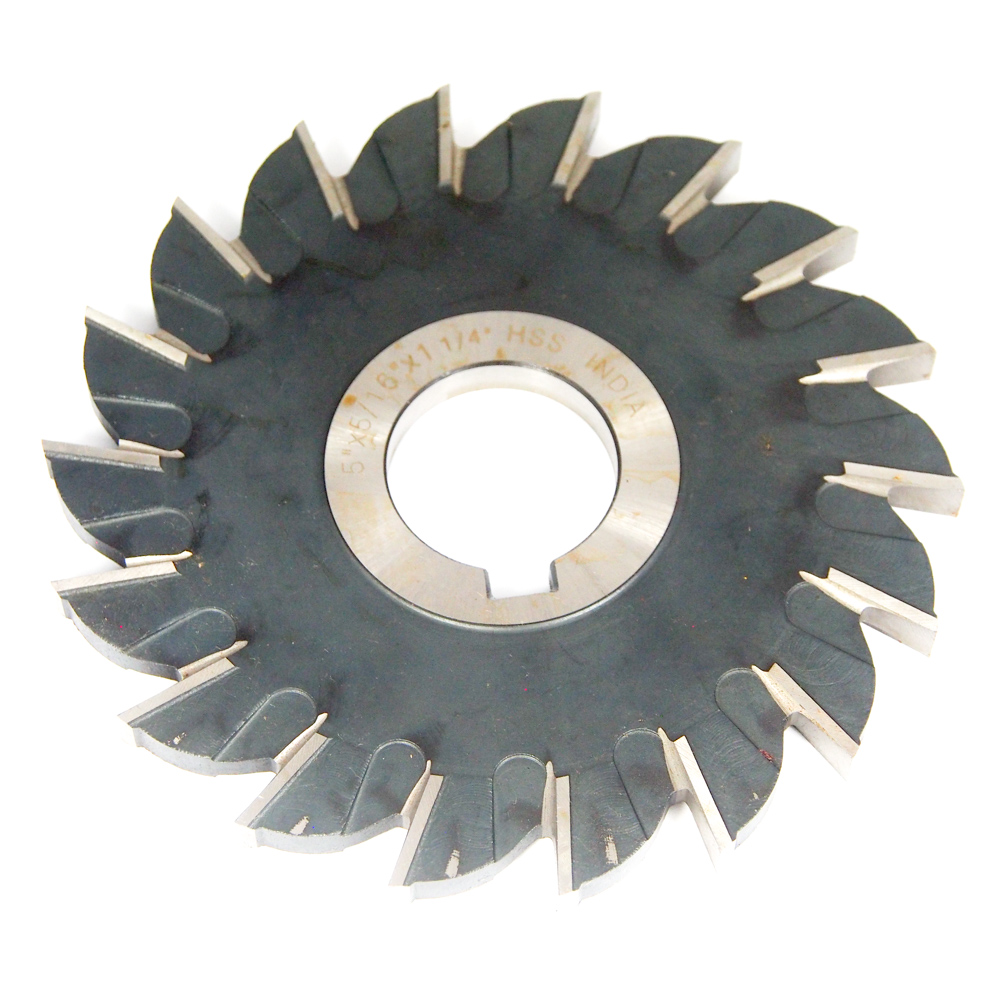 Straight Tooth 6 x 5/16 x 1" HSS Side Milling Cutter 