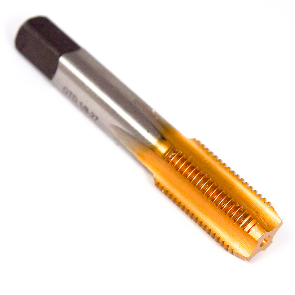 2716772 GREENFIELD Oversize Pipe Tap 1 8 24 4FL HSS TiN NPSF 2716772-greenfield-oversize-pipe-tap-1-8-24-4fl-hss-tin-npsf