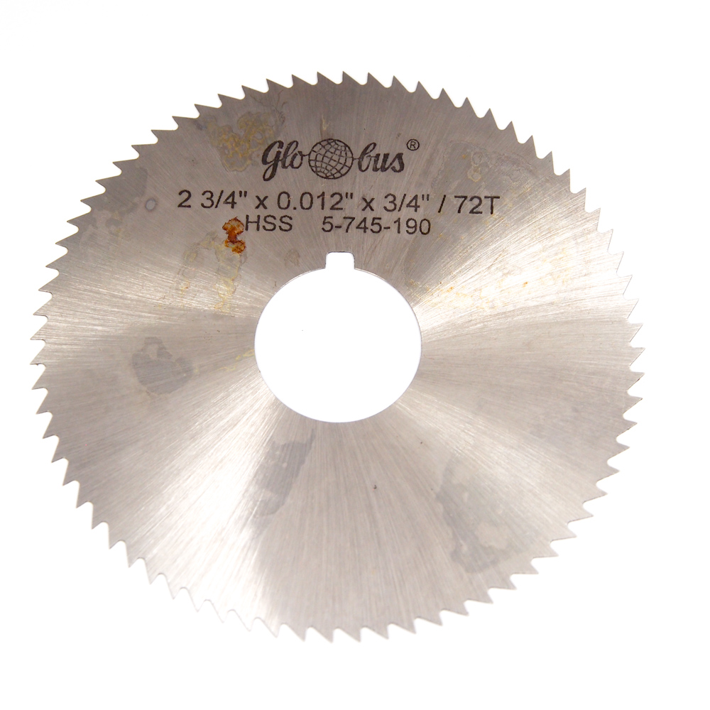 Details about   Slitting & Slotting Saws HS 2-3/4" x 0.162" x 3/4" 72 Theet Qty 7 03234960 
