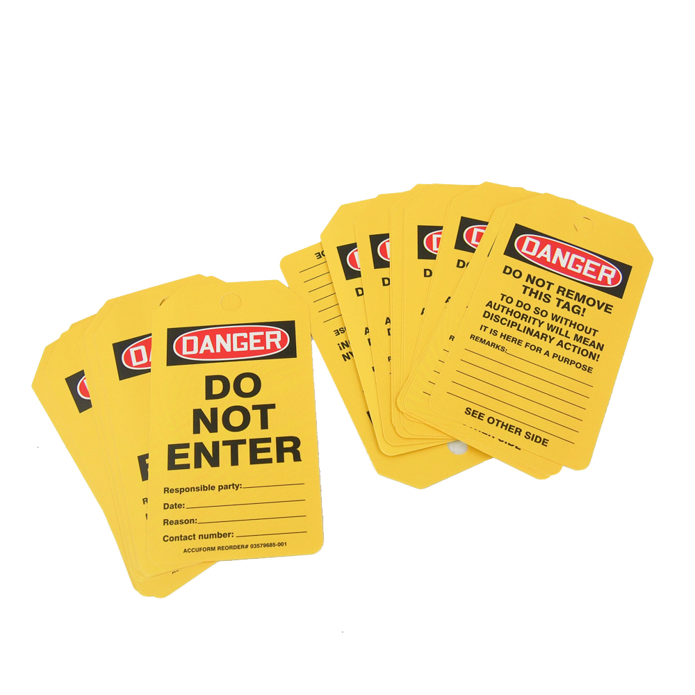 Qt Qvb Danger Do Not Enter 3 25 In X 5 75 In 25 Pcs Ebay