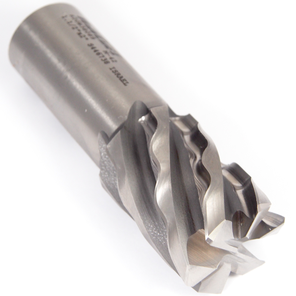 21/32 x 1/2" Shank 2F Cobalt Steel Single End Mill USA 