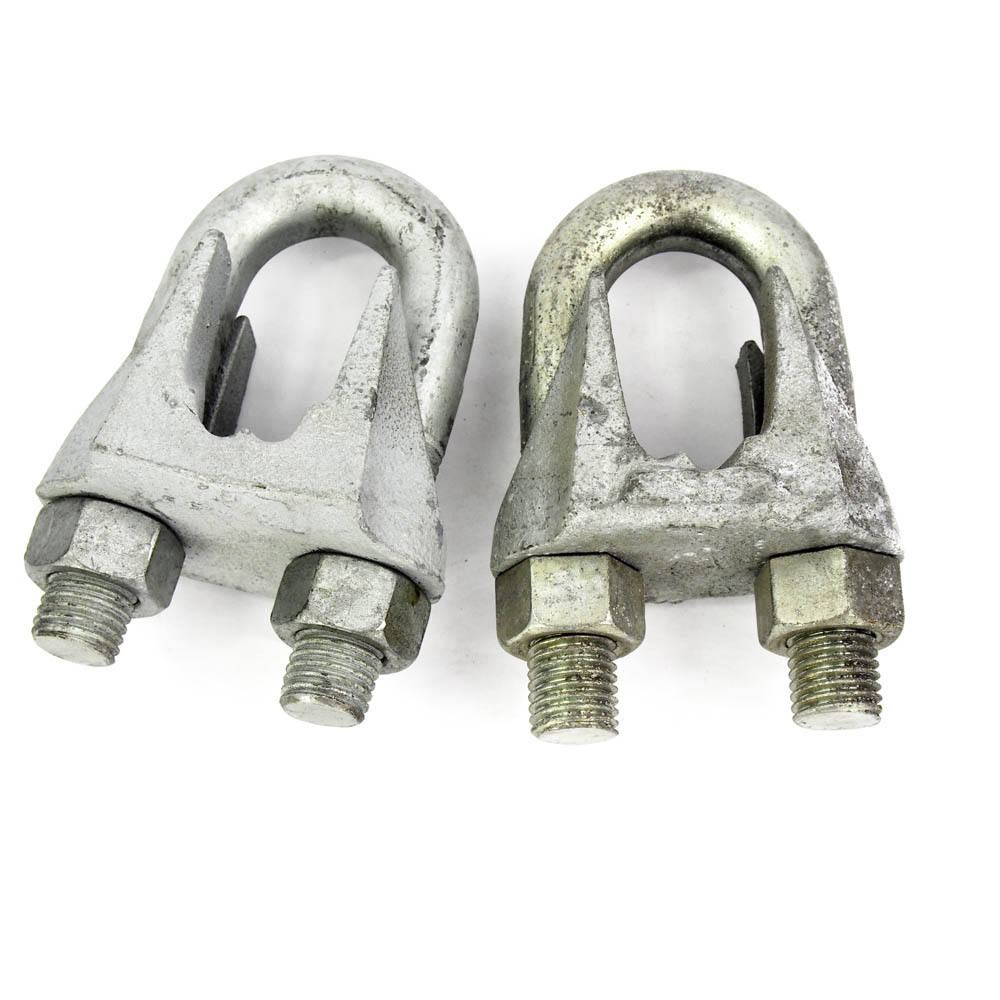 Chicago Hardware 23230 2 1-3/8 Malleable Wire Rope Clip (2-Pack)