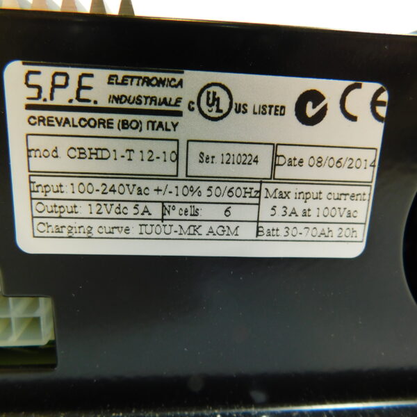 SPE CBHD1 12V 10A Charger