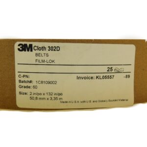 3M P60 Belt 2" x 132"