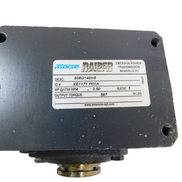 Morse XE1171 gear reducer