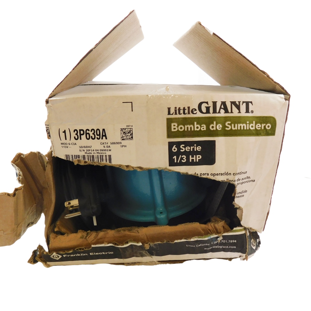 LITTLE GIANT 6-CIA Submersible Sump Pump 3P639A 