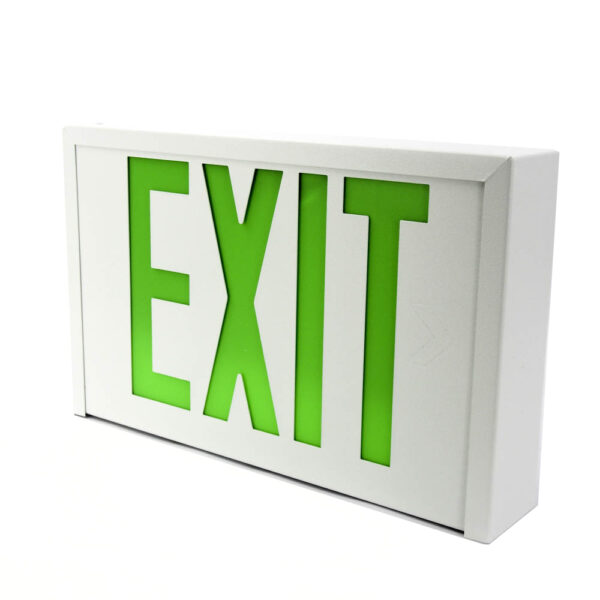 ST-1-G-W-EM Exit Sign