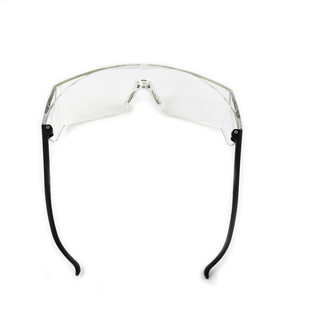 3m 15957 00000 100 Seepro Clear Lens Black Temple Safety Glasses