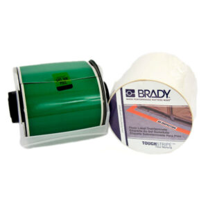 Brady 142173 GlobalMark Nonabrasive Floor Marking Tape 4" x 100' Grn