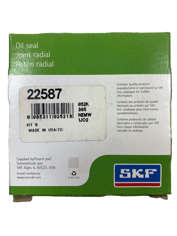 SKF 22587 Oil Seal