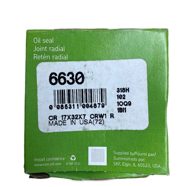 SKF 6630 Oil Seal