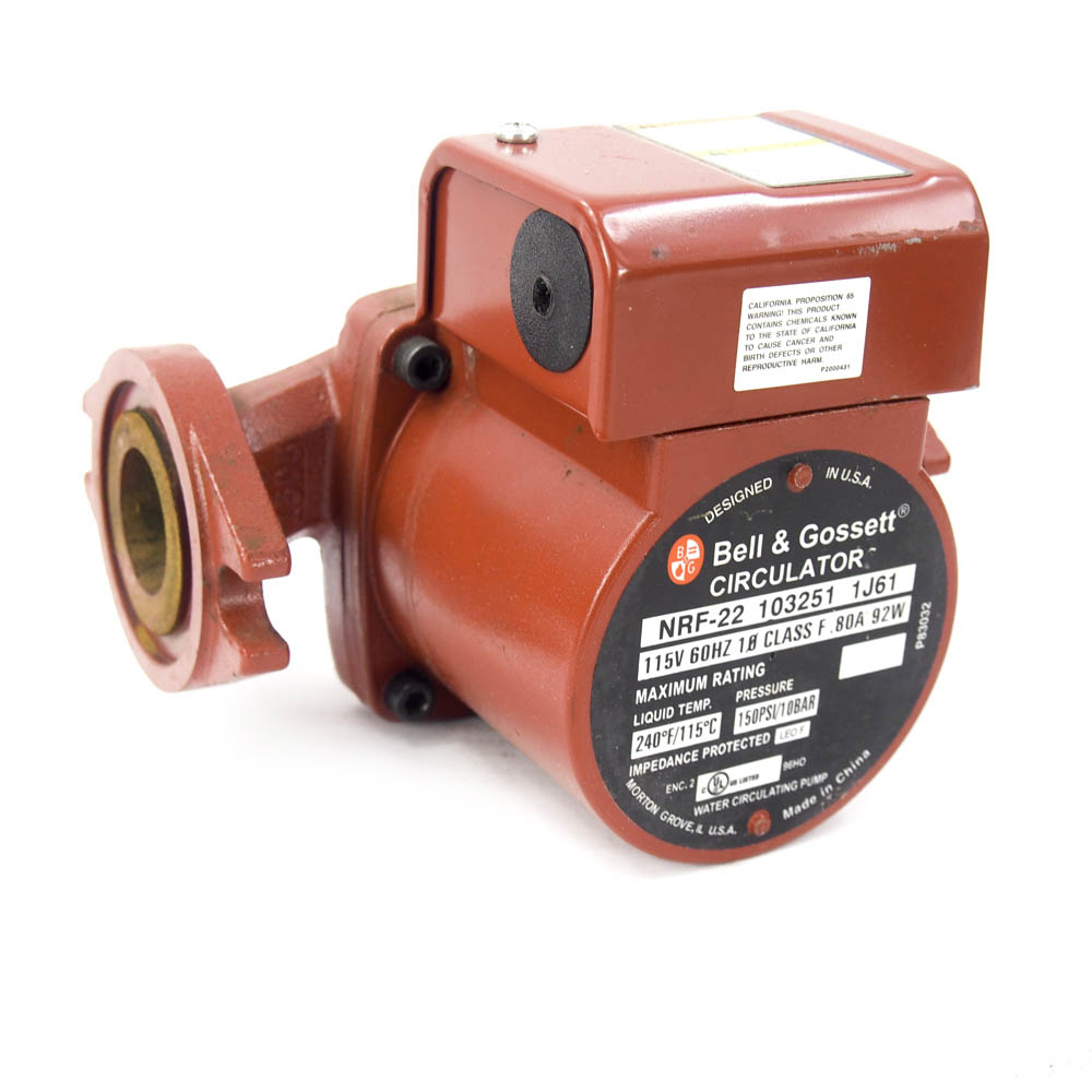 Bell & Gossett NRF22 1/25 HP Wet Rotor Hydronic Circulating Pump