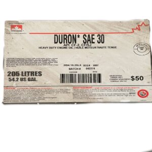 Duron SAE 30 Oil