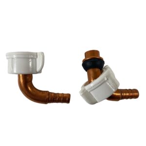 Nibco PX01860 Wrot Copper Pipe Faucet Elbow Adapter