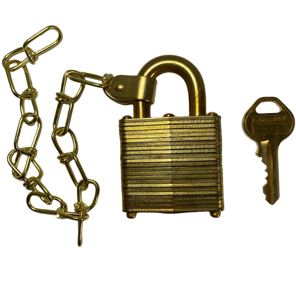 Master Lock 5340006821505 Brass Padlock