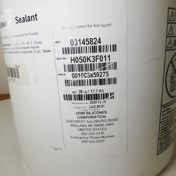 DOWSIL 3145824 Multipurpose Sealant 5 gal