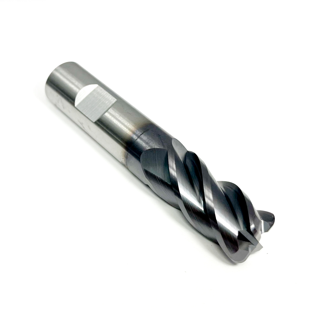 2 Flute .0600 Radius .1875 Shank Diameter RedLine Tools .0400 Double End Corner Rounding Carbide Endmill 2.0000 OAL RCR681595A AlTiN Coating