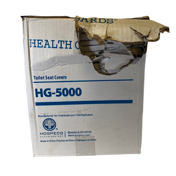 HospeCo HG-5000 White Toilet Seat Covers