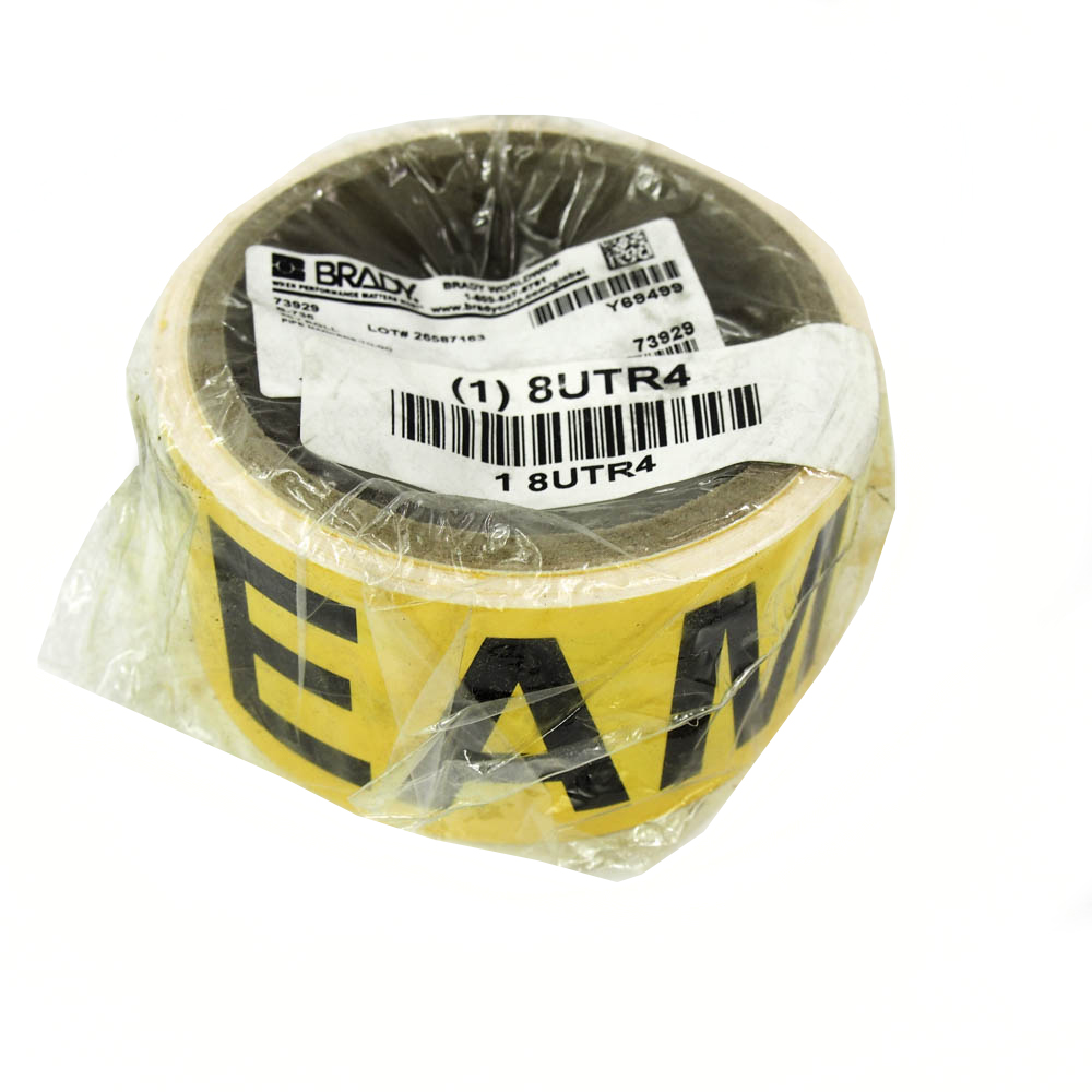 Brady 73929 Yellow STEAM Pipe Marker Fits Pipe OD 2-1/2" to 6" (25 Pcs)