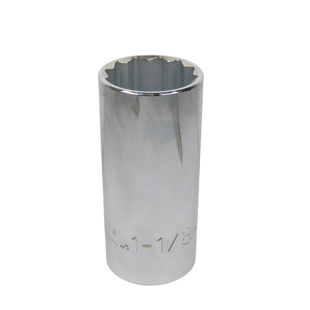 1-1/4" DEEP SOCKET 6 POINT 1/2" DRIVE FULL POLISH COLUMBIAN 36500 R#2-N9 