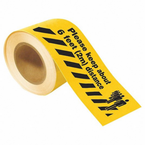 Brady 170216 Social Distancing Marking Tape