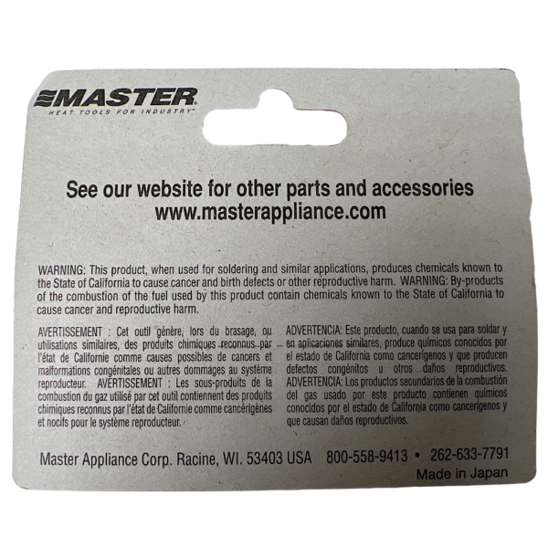 Master 71-01-02 Soldering Iron Tip
