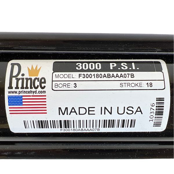 Prince F300180ABAAA07B Hydraulic Cylinder