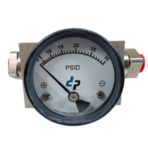 Differential Pressure Plus Inc. 200DPG-G-S-2.5-4N-V-0-(0-30psid)-0 Pressure Gauge