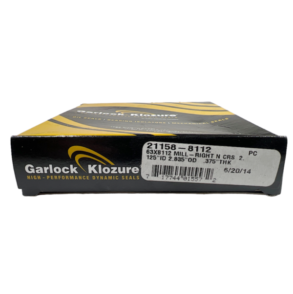 Garlock Klozure 21158-8112 Oil Seal