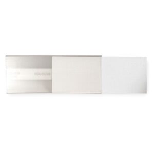 HOL-DEX L51GR 2" x 6" x 2" Clear Label Holders (Pack of 23)
