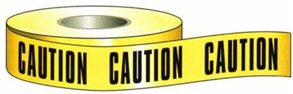 Presco RP2135Y1159-445 Repulpable Barricade Tape(Pack of 10)