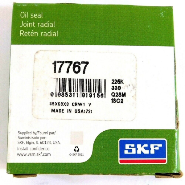 SKF 17767 Oil Seal
