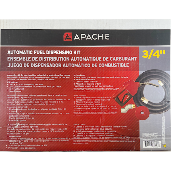 Apache 99000278 Fuel Kit