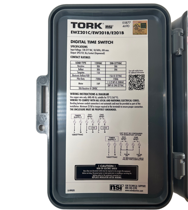 Tork EWZ201C Electronic Timer