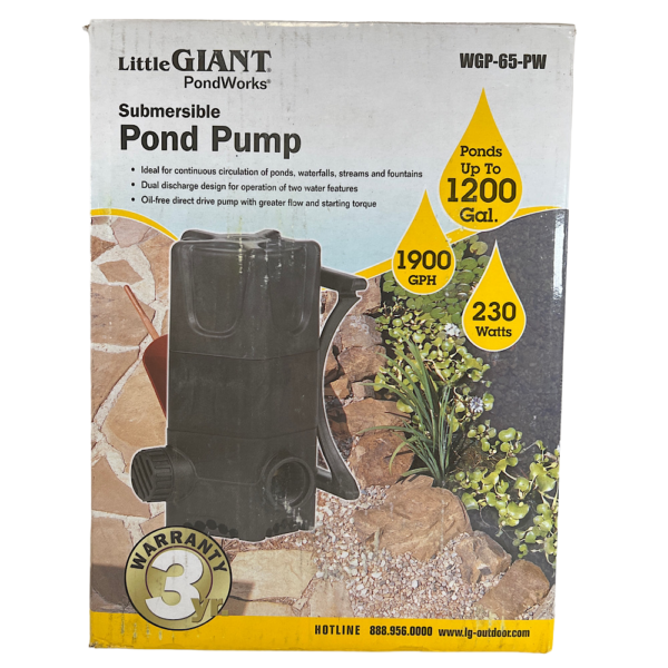 Little Giant WGP-65-PW Pump